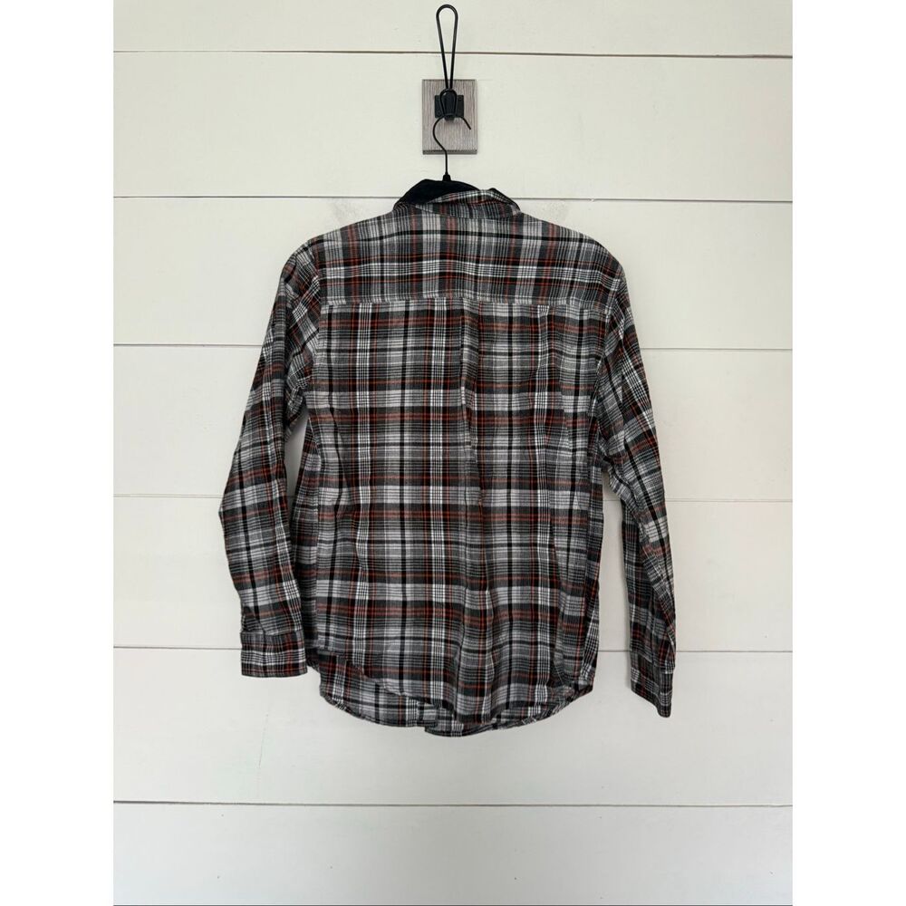 Vintage Victoria Jones Women’s Petite Small Halloween Fall Plaid Button Down Shi - Picture 3 of 4